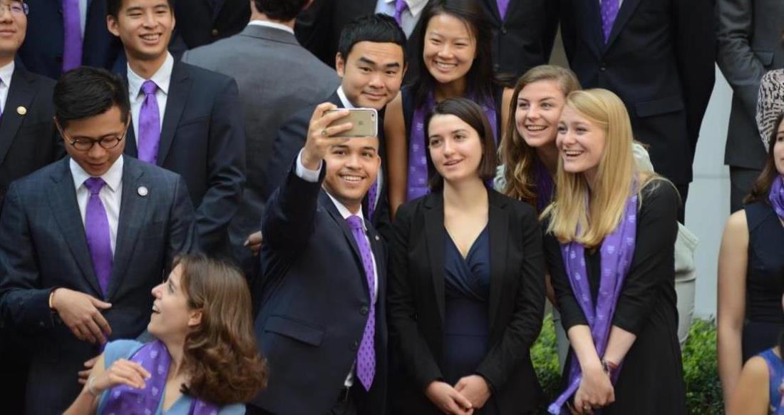 Photo: Schwarzman Scholars in a group